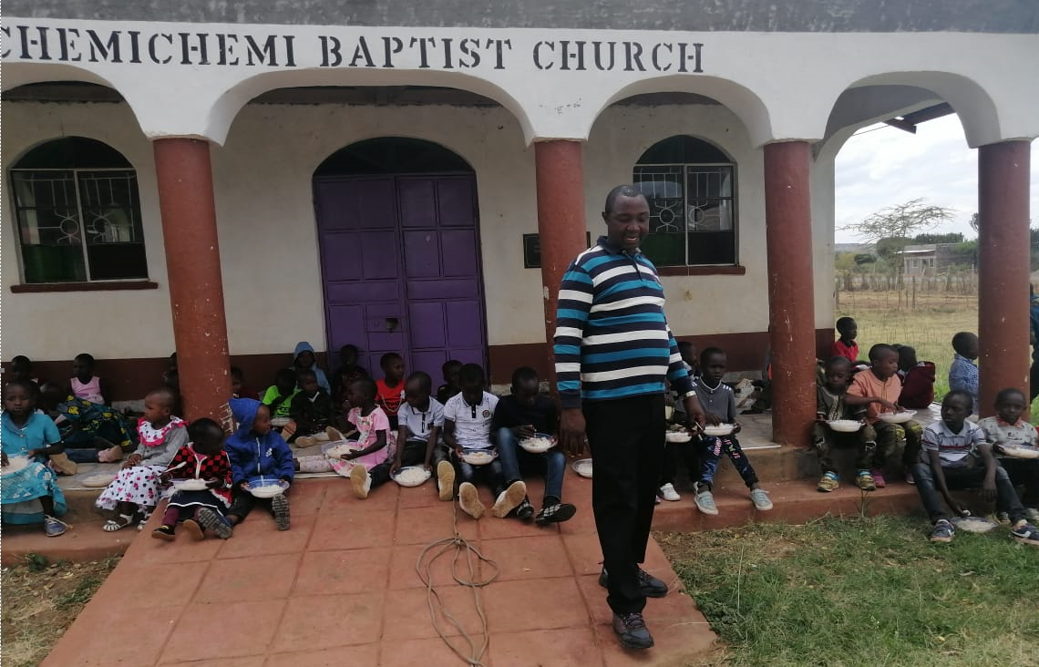 Pastor Henry i Kenya